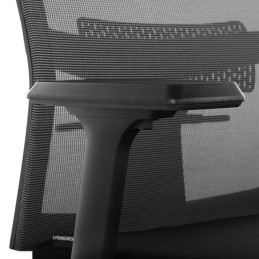 Ergonomiška tinklinė biuro kėdė su juosmens atrama ir galvos atrama iki 150 kg