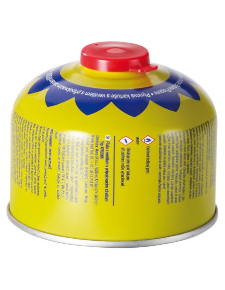 Kasetinė dujų kasetė dujinei viryklei - sriegis 7/16 230g Kasetinė dujų kasetė dujinei viryklei - sriegis 7/16 230g