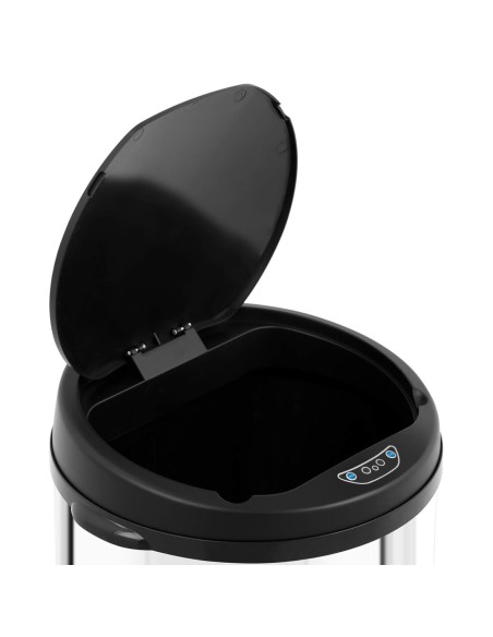 Automatinė bekontaktė šiukšlių dėžė su konteineriu ir judesio jutikliu, diapazonas 30 cm, 30 l Automatinė bekontaktė šiukšlių dėžė su konteineriu ir judesio jutikliu, diapazonas 30 cm, 30 l