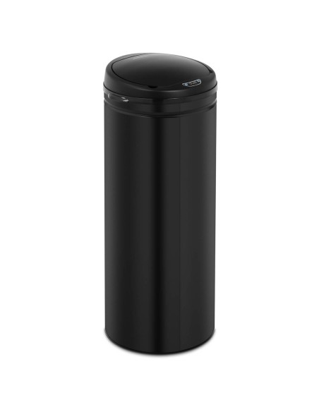 Automatinė bekontaktė šiukšlių dėžė su konteineriu ir judesio jutikliu, diapazonas 30 cm 50 l JUODAS Automatinė bekontaktė šiukšlių dėžė su konteineriu ir judesio jutikliu, diapazonas 30 cm 50 l JUODAS