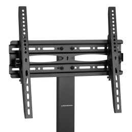 TV stovas Televizoriaus laikiklis su lentyna mobiliu reguliuojamu maks. 55'' 35 kg aukštis 116-151 cm