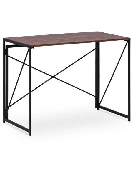 Kompiuterio stalas su plieniniu rėmu palėpė modernus max 50 kg 100x50 cm Kompiuterio stalas su plieniniu rėmu palėpė modernus max 50 kg 100x50 cm