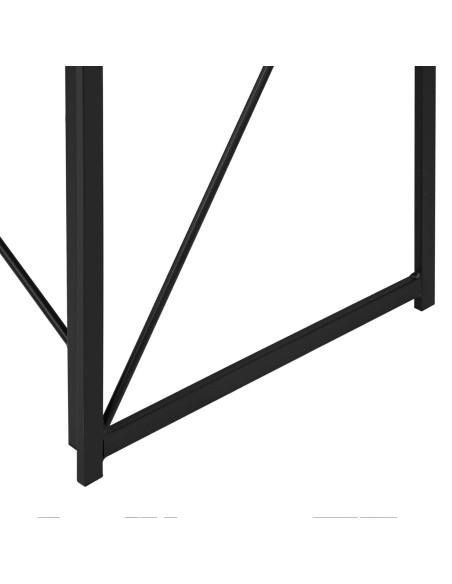 Kompiuterio stalas su plieniniu rėmu palėpė modernus max 50 kg 100x50 cm Kompiuterio stalas su plieniniu rėmu palėpė modernus max 50 kg 100x50 cm
