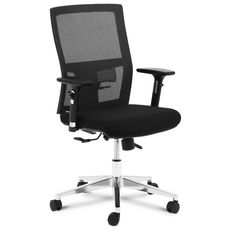Ergonomiškas tinklinis biuro kėdės fotelis, reguliuojamas maks.100 kg
