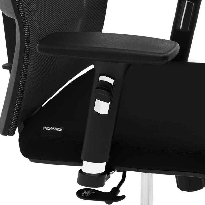 Ergonomiškas tinklinis biuro kėdės fotelis, reguliuojamas maks.100 kg
