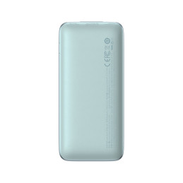 Bipow Pro maitinimo blokas 10000mAh 22,5W + USB laidas 3A 0,3m mėlynas