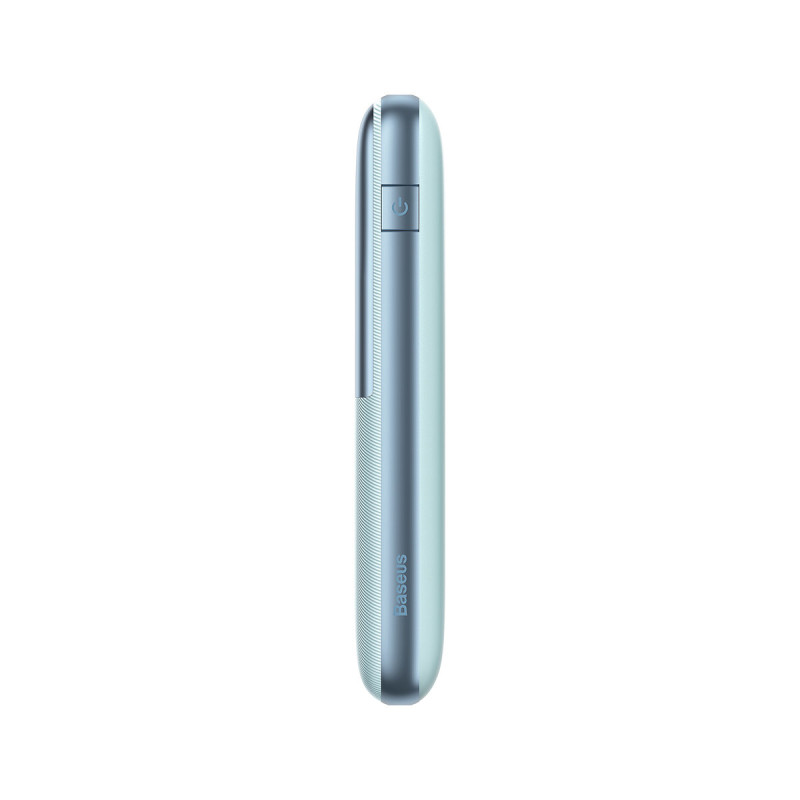 Bipow Pro maitinimo blokas 10000mAh 22,5W + USB laidas 3A 0,3m mėlynas