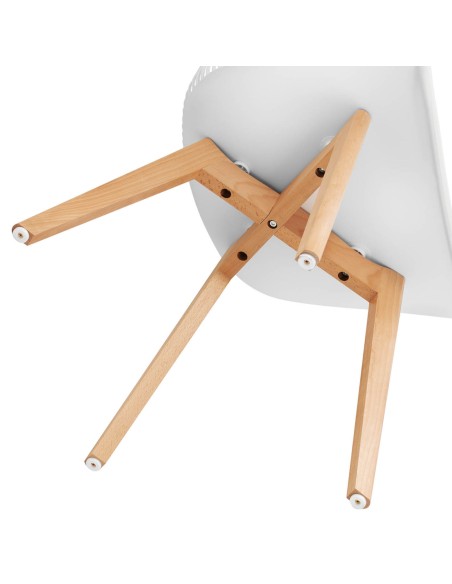 Skandinaviška kaušinė kėdė medinėmis kojomis, moderni, maks.150 kg, 2 vnt. Skandinaviška kaušinė kėdė medinėmis kojomis, moderni, maks.150 kg, 2 vnt.