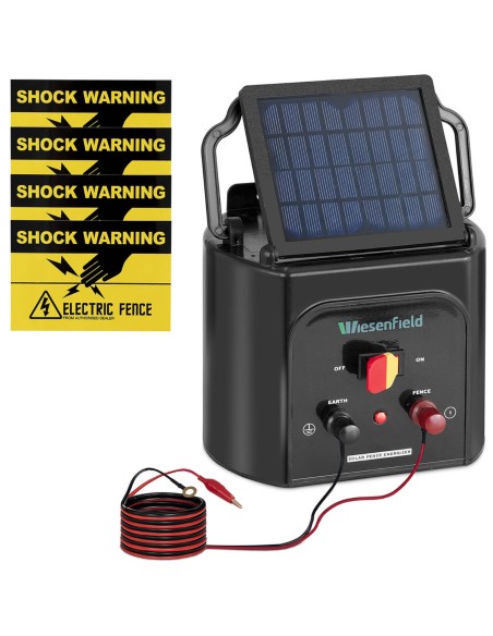 Solar shepherd energizatorius elektrinėms tvoroms iki 10 km 0,5 J Solar shepherd energizatorius elektrinėms tvoroms iki 10 km 0,5 J