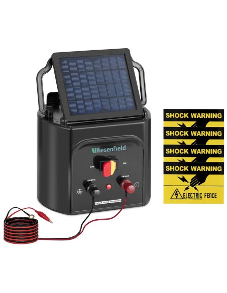 Solar shepherd energizatorius elektrinėms tvoroms iki 10 km 0,5 J Solar shepherd energizatorius elektrinėms tvoroms iki 10 km 0,5 J