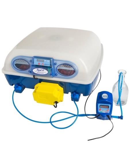 Automatinis inkubatorius 49 kiaušiniams su drėkinimo sistema profesionali 150 W Automatinis inkubatorius 49 kiaušiniams su drėkinimo sistema profesionali 150 W