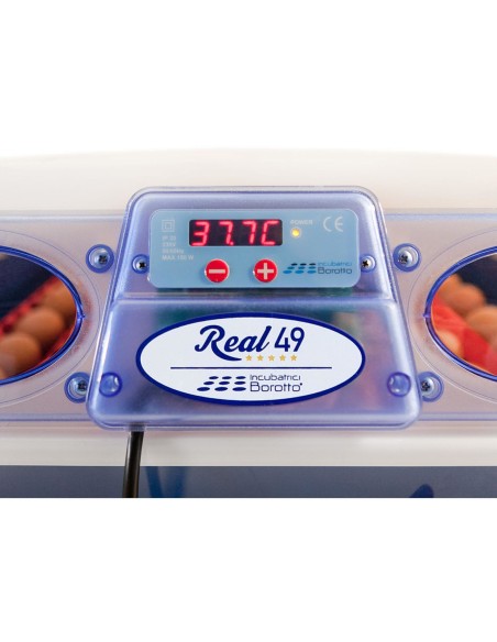 Automatinis inkubatorius 49 kiaušiniams su vandens dozatoriumi profesionaliu 150 W
