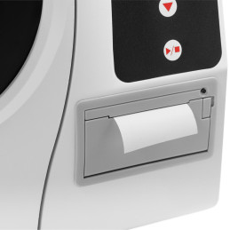 Slėginis garų autoklavas įrankių sterilizavimui, 6 programos, B klasės LCD spausdintuvas, 18 l