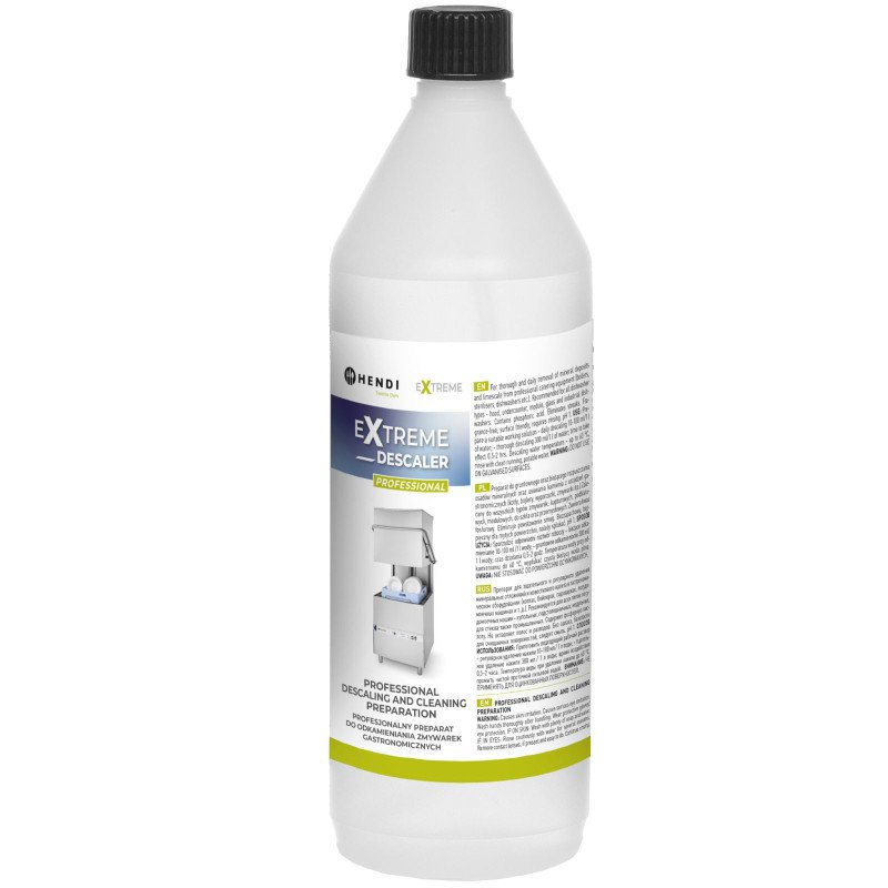 Skystas paruošimo kalkių šalinimo priemonė gastronominėms indaplovėms 1L - Hendi 975008