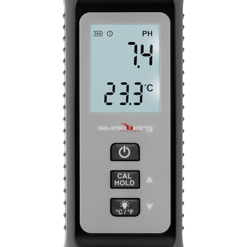 rūgšties matuoklis matuoklis skysčio temperatūros pH testeris elektroninis LCD 0-14 0-60C