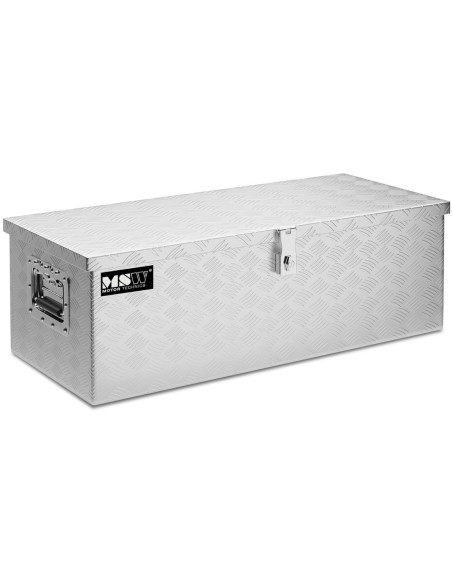 Rakinama aliuminio transportavimo įrankių dėžė 48 l 76 x 35 x 25,5 cm Rakinama aliuminio transportavimo įrankių dėžė 48 l 76 x 35 x 25,5 cm