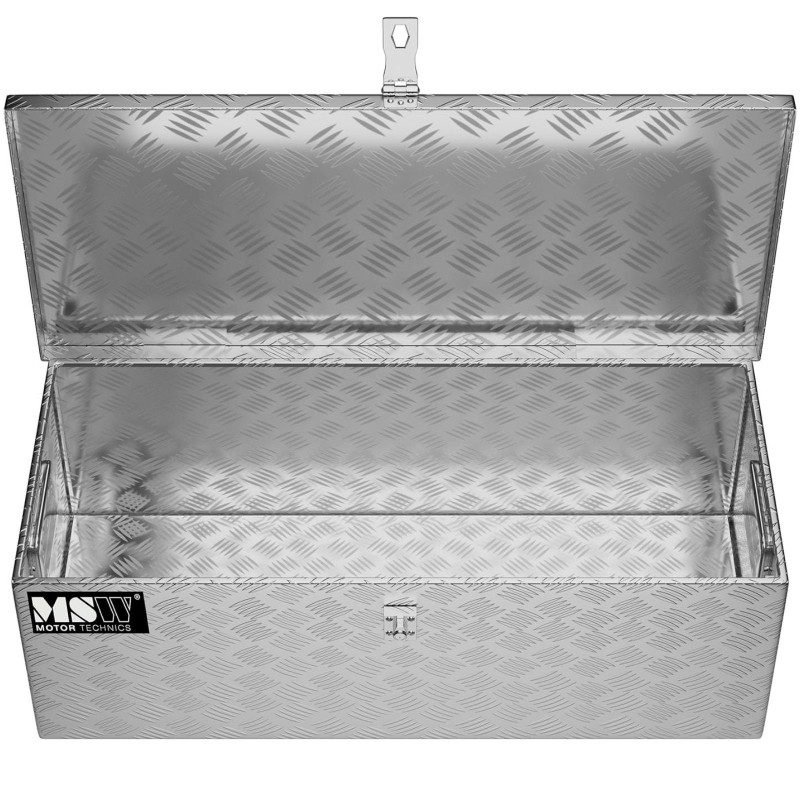 Rakinama aliuminio transportavimo įrankių dėžė 48 l 76 x 35 x 25,5 cm