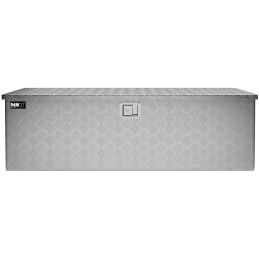 Rakinama aliuminio transportavimo įrankių dėžė 150 l 124 x 38,5 x 38,5 cm