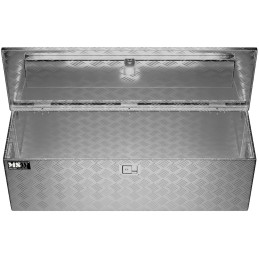 Rakinama aliuminio transportavimo įrankių dėžė 150 l 124 x 38,5 x 38,5 cm