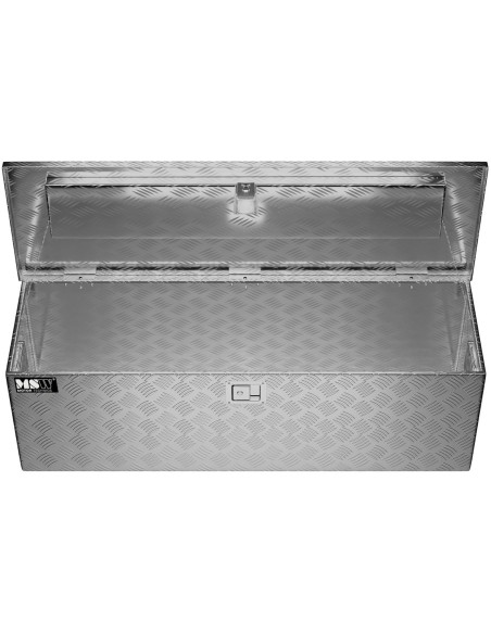 Rakinama aliuminio transportavimo įrankių dėžė 150 l 124 x 38,5 x 38,5 cm Rakinama aliuminio transportavimo įrankių dėžė 150 l 124 x 38,5 x 38,5 cm