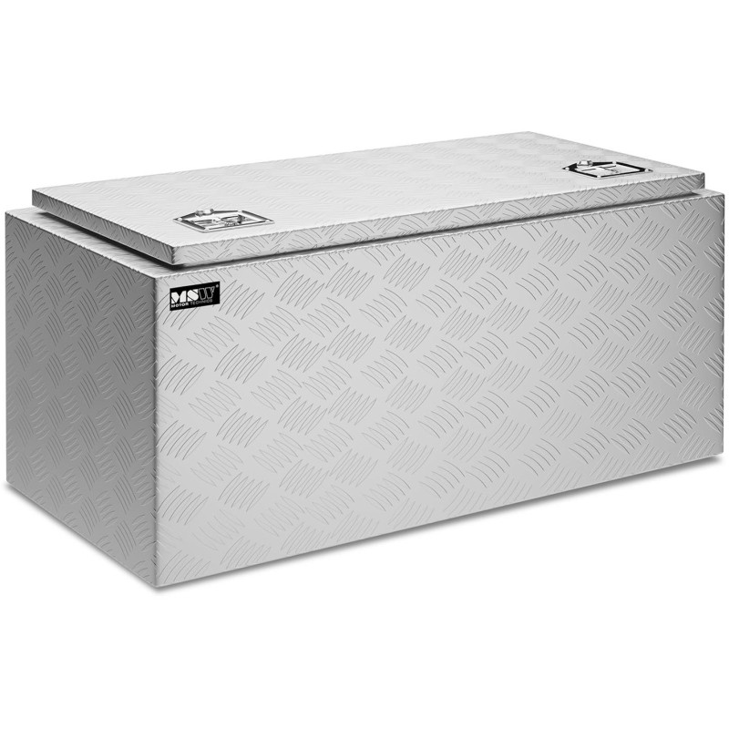 Rakinama aliuminio transportavimo įrankių dėžė 119 l 91 x 45 x 44,5 cm