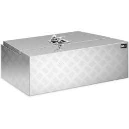 Rakinama aliuminio transportavimo įrankių dėžė 75 l 75 x 25 x 40 cm