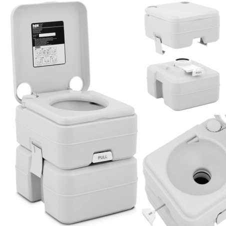 Kilnojamas kempingo tualetas 20 l