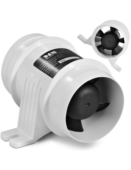 Tunelinis ventiliatorius jachtai nameliui ant ratų namelio namelio karavanas 76mm 12V 3A 19m/s Tunelinis ventiliatorius jachtai nameliui ant ratų namelio namelio karavanas 76mm 12V 3A 19m/s