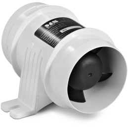 Tunelinis ventiliatorius jachtai nameliui ant ratų namelio namelio karavanas 76mm 12V 3A 19m/s