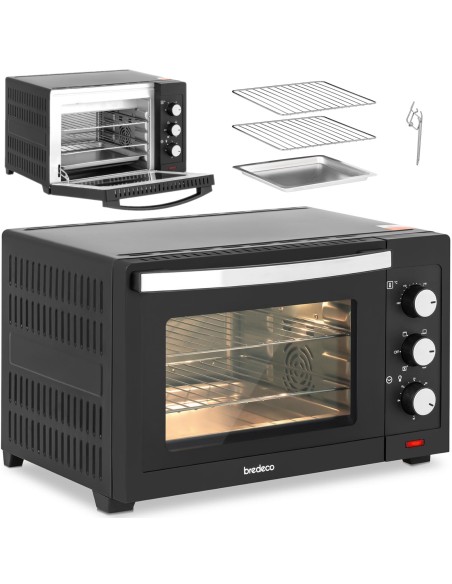 Mini orkaitės viryklė elektrinis skrudintuvas 30 l 1600 W Mini orkaitės viryklė elektrinis skrudintuvas 30 l 1600 W