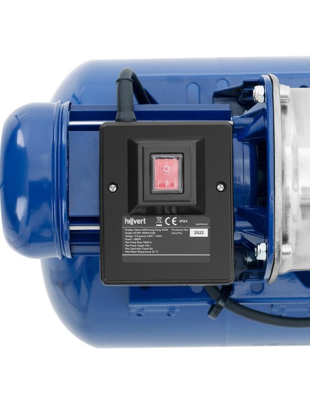 Savisiurbis slėginis siurblys hidroforas vandeniui siurbti 19 l 3,5 m3/h 1000 W Savisiurbis slėginis siurblys hidroforas vandeniui siurbti 19 l 3,5 m3/h 1000 W
