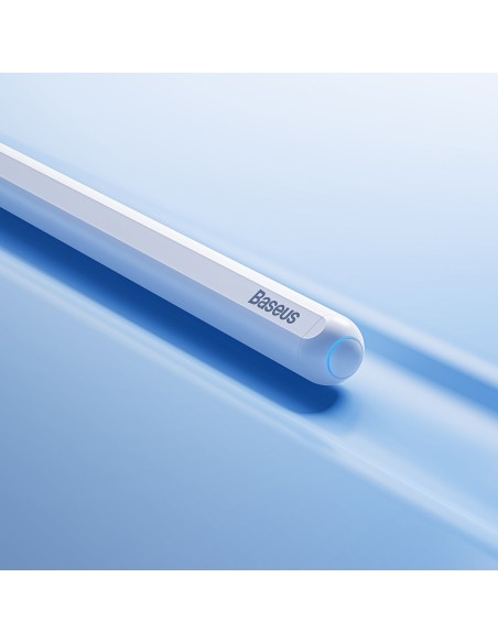 Rašiklis iPhone iPad belaidis aktyvus + keičiamas antgalis baltas Rašiklis iPhone iPad belaidis aktyvus + keičiamas antgalis baltas