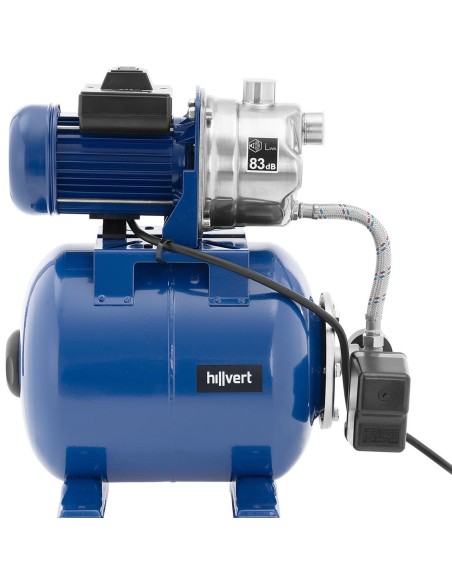 Savisiurbis slėginis siurblys hidroforas vandeniui siurbti 19 l 3,5 m3/h 1000 W Savisiurbis slėginis siurblys hidroforas vandeniui siurbti 19 l 3,5 m3/h 1000 W