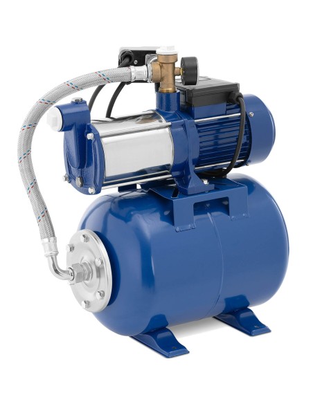 Savisiurbis slėginis siurblys hidroforas vandeniui siurbti 24 l 5,9 m3/h 1200 W Savisiurbis slėginis siurblys hidroforas vandeniui siurbti 24 l 5,9 m3/h 1200 W