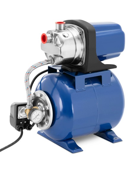 Savisiurbis slėginis hidroforinis siurblys vandeniui siurbti 19 l 3,5 m3/h 1000 W Savisiurbis slėginis hidroforinis siurblys vandeniui siurbti 19 l 3,5 m3/h 1000 W