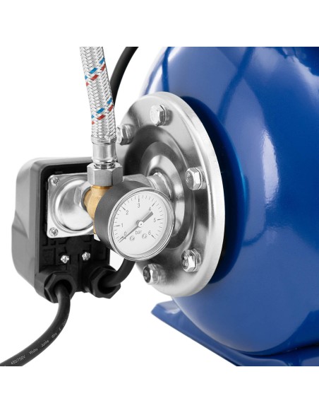 Savisiurbis slėginis hidroforinis siurblys vandeniui siurbti 19 l 3,5 m3/h 1000 W Savisiurbis slėginis hidroforinis siurblys vandeniui siurbti 19 l 3,5 m3/h 1000 W