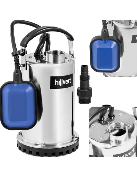Panardinamas sodo plieno siurblys 8,5 m3/h 550 W iki 7 m