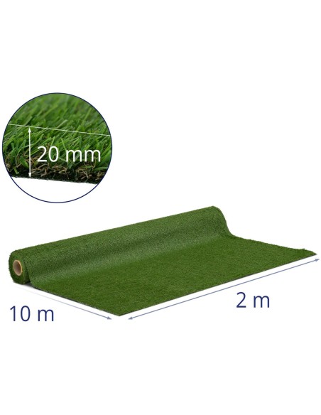Dirbtinė žolė terasos balkonui minkšta 20 mm 13/10 cm 200 x 1000 cm Dirbtinė žolė terasos balkonui minkšta 20 mm 13/10 cm 200 x 1000 cm