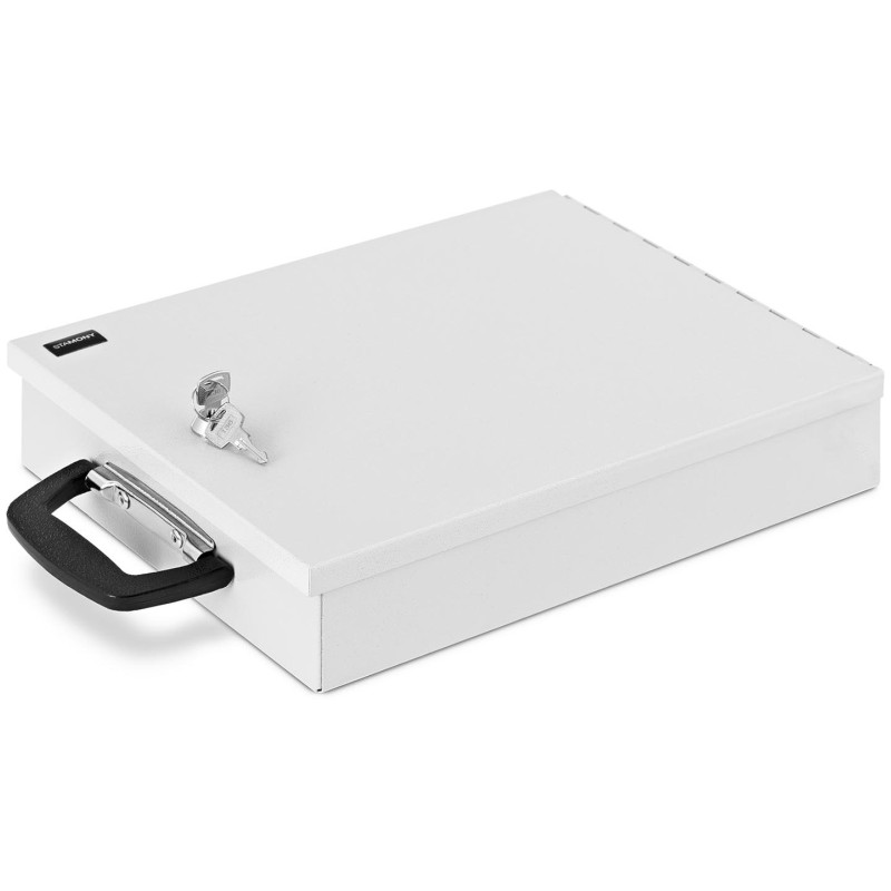 Rakinama metalinė dėžutė dokumentams 355 x 255 x 70 mm DIN A4