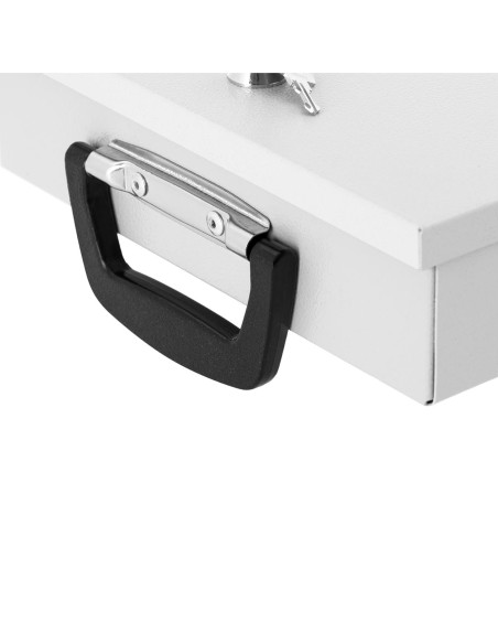 Rakinama metalinė dėžutė dokumentams 355 x 255 x 70 mm DIN A4 Rakinama metalinė dėžutė dokumentams 355 x 255 x 70 mm DIN A4