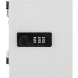 Saugi metalinė dėžė dokumentams su kodine užraktu 355 x 255 x 70 mm DIN A6