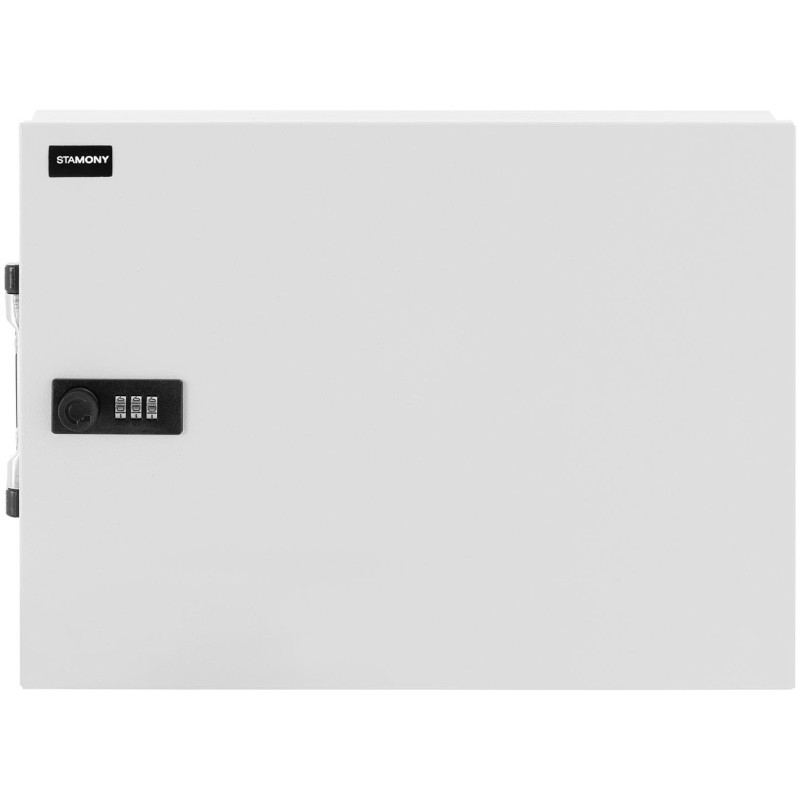 Saugi metalinė dėžė dokumentams su kodine užraktu 355 x 255 x 70 mm DIN A6