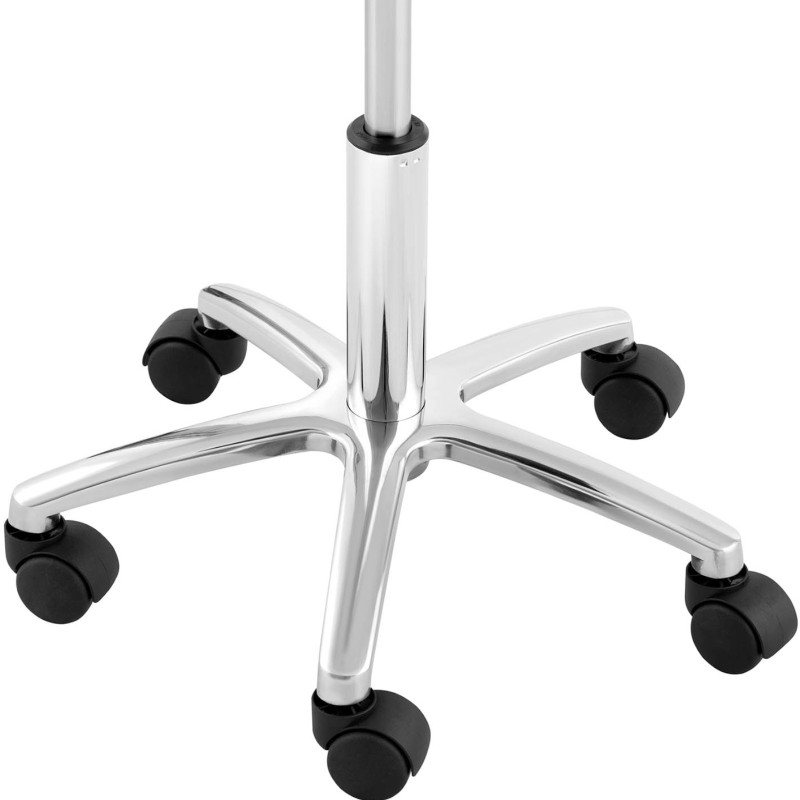 Taburetė CHROM darbo kėdė iki 120 kg 420-555 mm juoda
