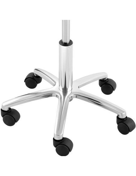 Taburetė CHROM darbo kėdė iki 120 kg 420-555 mm juoda Taburetė CHROM darbo kėdė iki 120 kg 420-555 mm juoda
