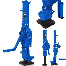 Mechaninis geležinkelio alkūninis domkratas iki 895 mm 1,5 t
