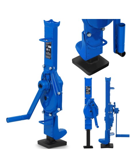 Mechaninis geležinkelio alkūninis domkratas iki 895 mm 1,5 t Mechaninis geležinkelio alkūninis domkratas iki 895 mm 1,5 t