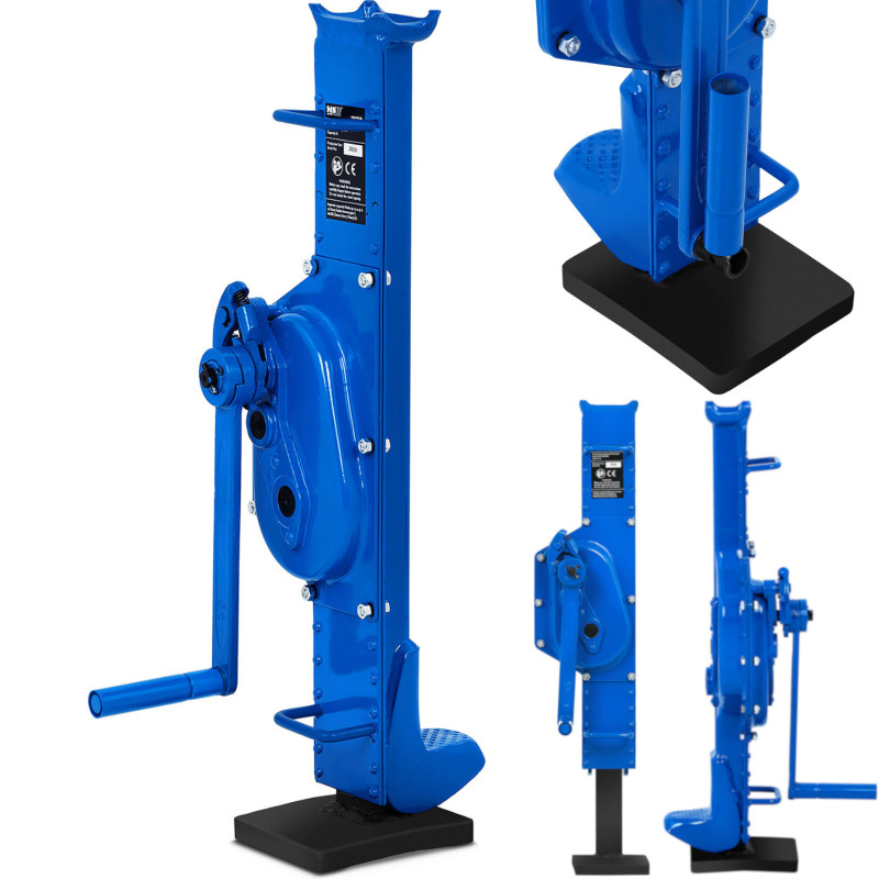 Mechaninis geležinkelio alkūninis domkratas iki 1075 mm 5 t Mechaninis geležinkelio alkūninis domkratas iki 1075 mm 5 t