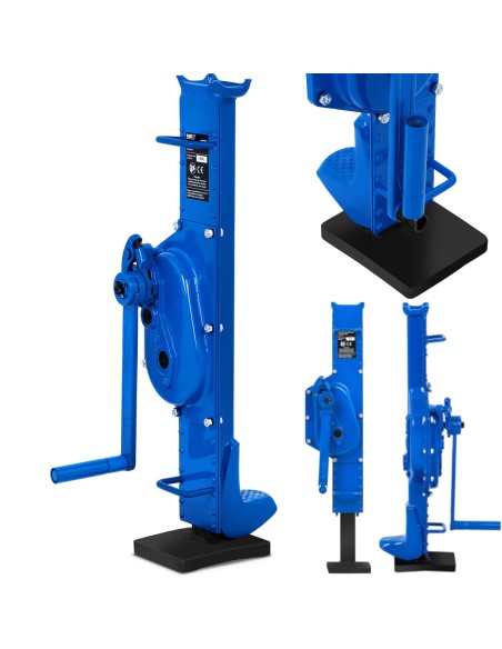 Mechaninis geležinkelio alkūninis domkratas iki 1075 mm 5 t Mechaninis geležinkelio alkūninis domkratas iki 1075 mm 5 t