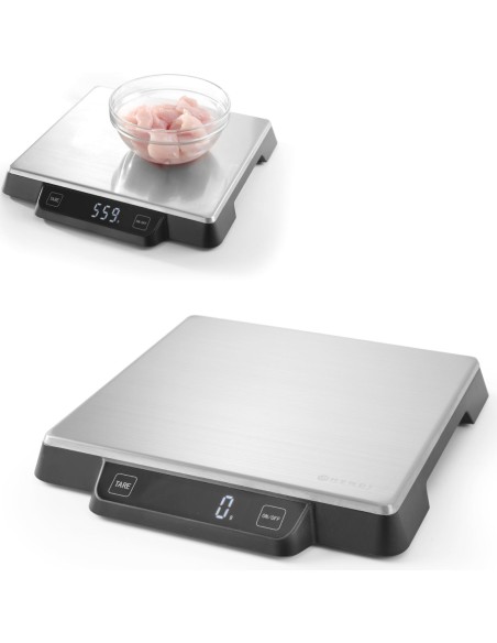 Elektroninės gastronominės svarstyklės virtuvei 15kg / 1g - HENDI 580233 Elektroninės gastronominės svarstyklės virtuvei 15kg / 1g - HENDI 580233