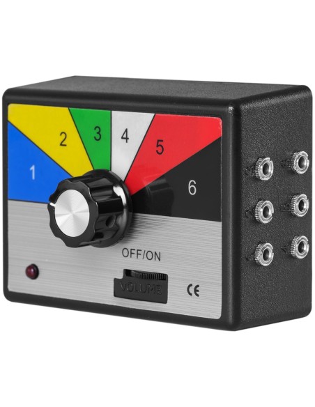 Elektroninis automobilinis stetoskopas diagnostikai 6 kanalai SET Elektroninis automobilinis stetoskopas diagnostikai 6 kanalai SET